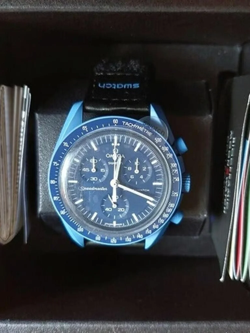 Swatch x omega moonswatch speedmaster Mission to Neptune